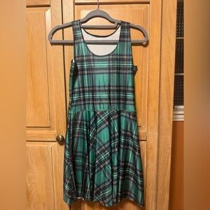 Green Plaid Dress… Perfect for St Patrick’s Day!